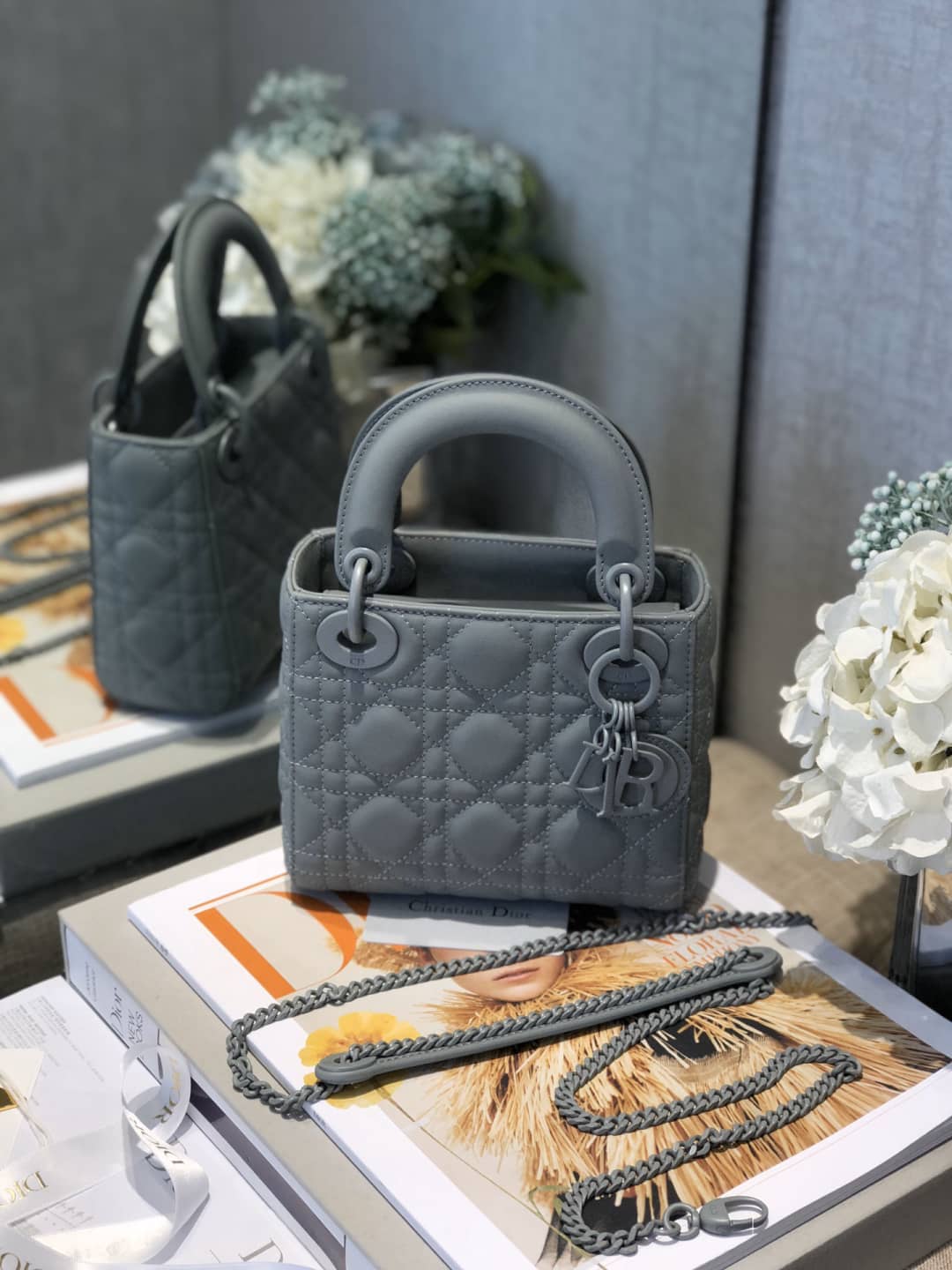 Best Replica Christian Dior Lady Dior 17CM Replica Bag - Colareps