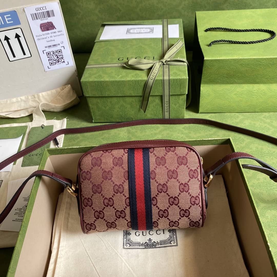 Best Replica Gucci Ophidia Supreme GG Mini Bag Replica 517350 - Colareps