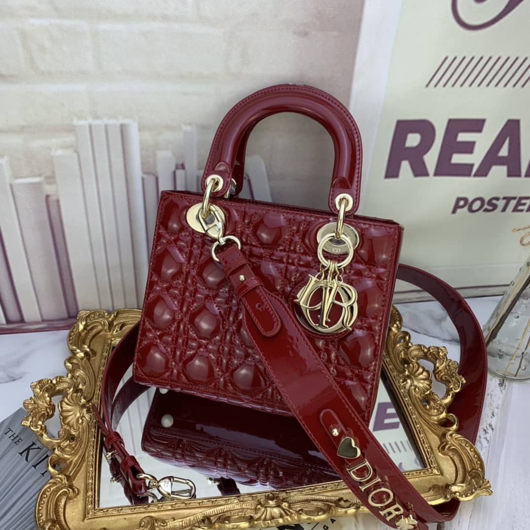 Best Replica Christian Dior Lady Dior 20CM Replica Bag - Colareps