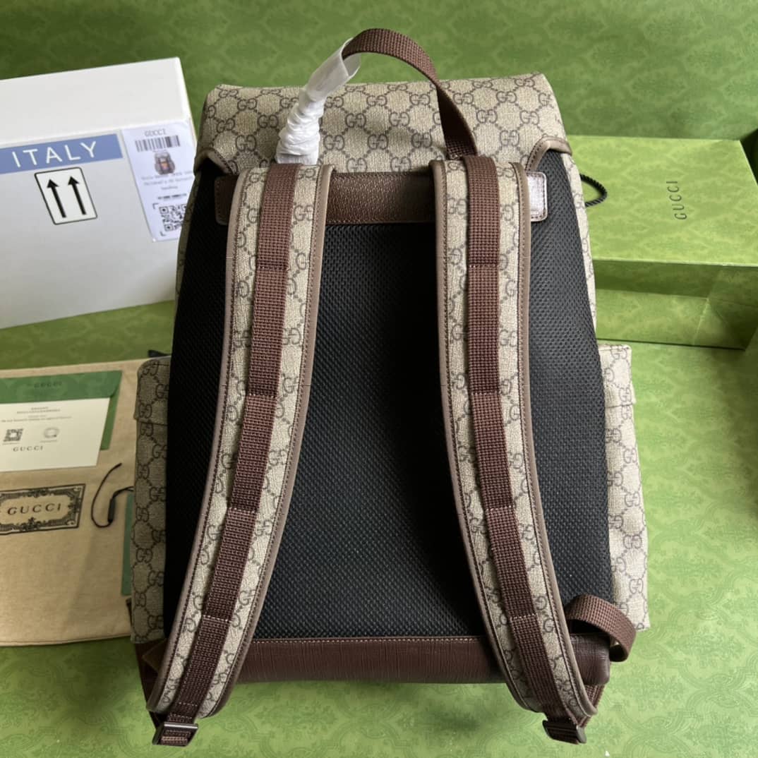 Best Replica Gucci Webbing GG Skateboard 690999 Replica Backpack - Colareps