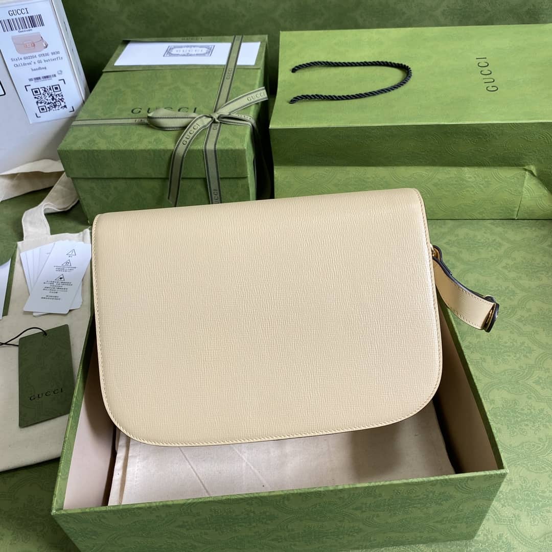 Best Replica Gucci 1955 Horsebit Supreme Shoulder Bag Replica 602204 - Colareps