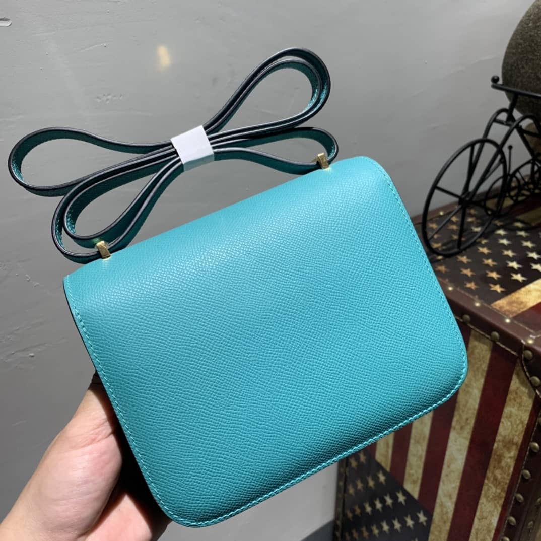 Best Replica Hermes Replica Constance Bag 18CM Epsom Leather - Colareps