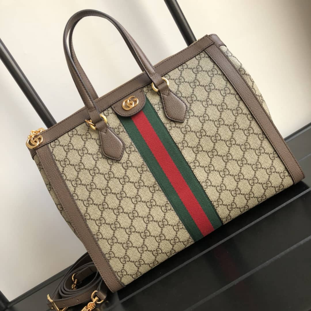 Best Replica Gucci Ophidia Medium GG Supreme Shoulder Bag Replica 524537 - Colareps
