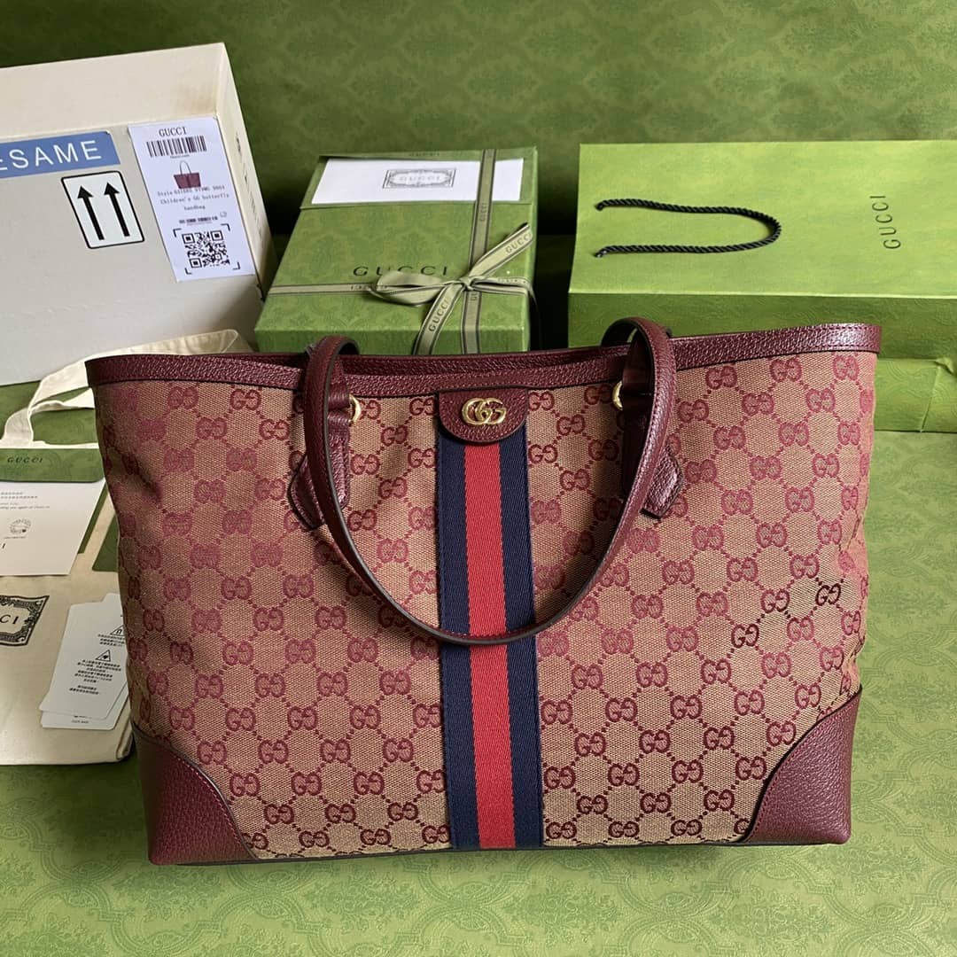 Best Replica Gucci Ophidia GG Medium Tote Replica 631685 - Colareps