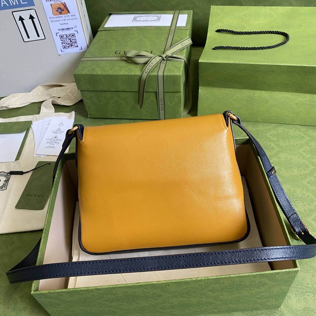Best Replica Gucci Double G Messenger Shoulder Bag Replica 648934 - Colareps