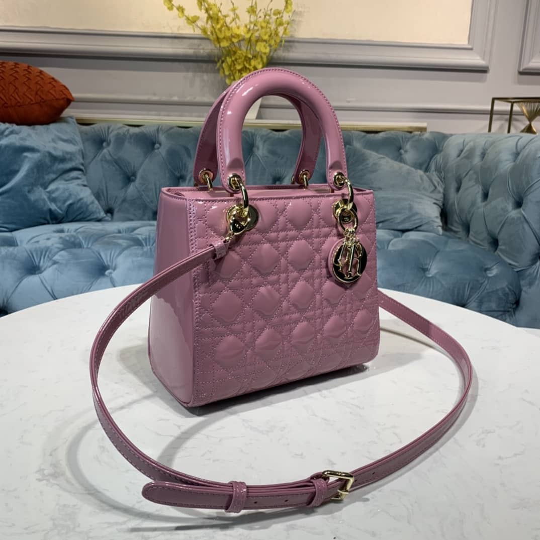 Best Replica Lady Dior Dupe 24CM Replica Bag - Colareps