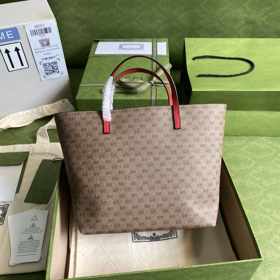 Best Replica Gucci Children GG Supreme Tote Replica 410812 - Colareps