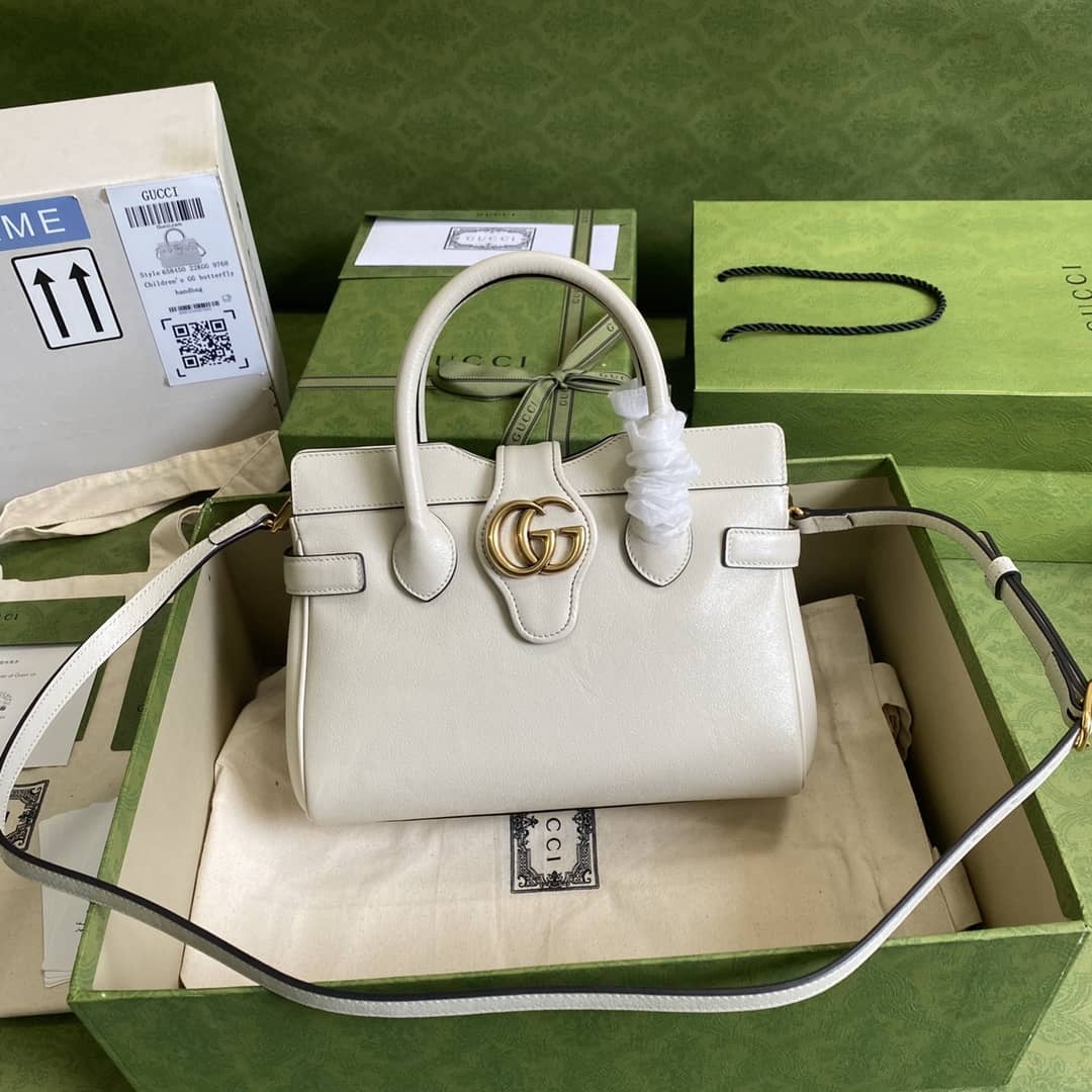 Best Replica Gucci Double G Small Top Handle Bag Replica 658450 - Colareps