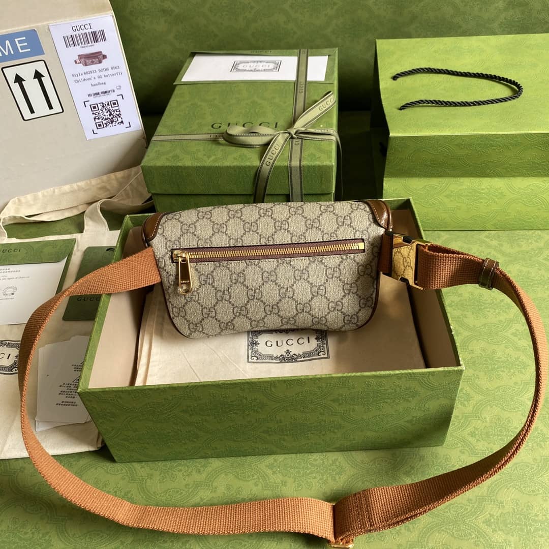 Best Replica Best Replica Gucci Interlocking GG Supreme Belt Bag Replica 682933(ColaReps) - Colareps