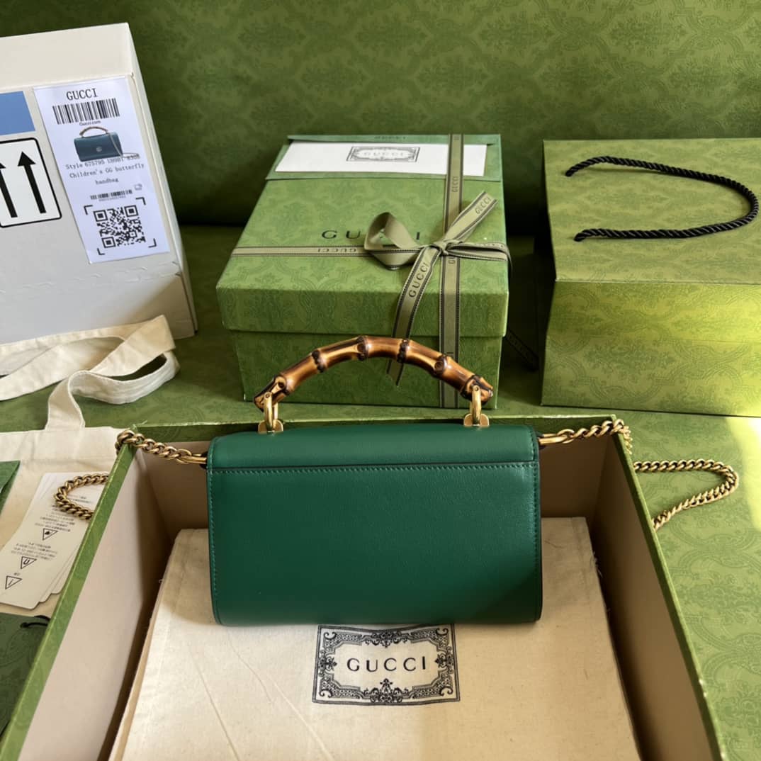 Best Replica Gucci GG Small Top Handle Tote Bag With Bamboo 675794 Replica - Colareps