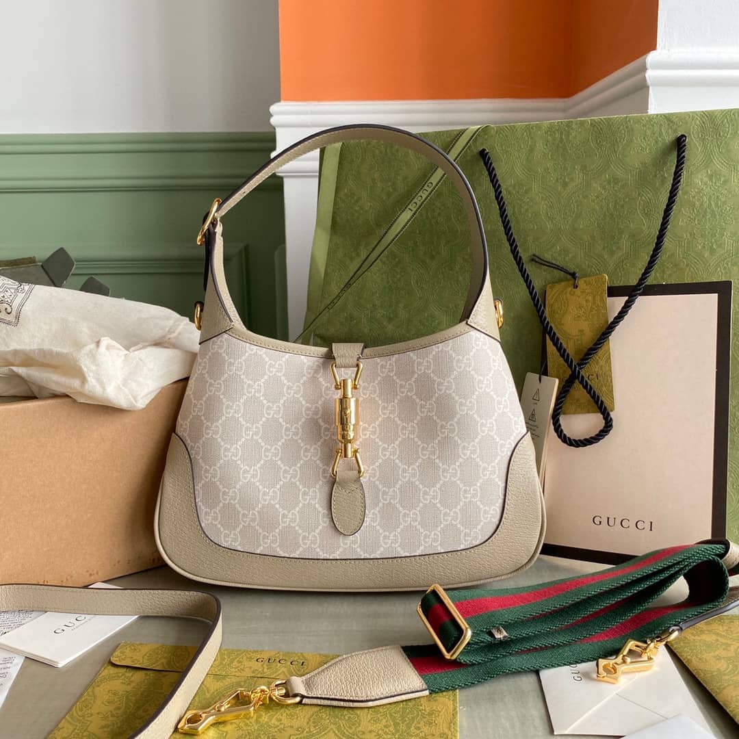 Best Replica Gucci Jackie Bag Dupe 961 Small GG 678843 - Colareps
