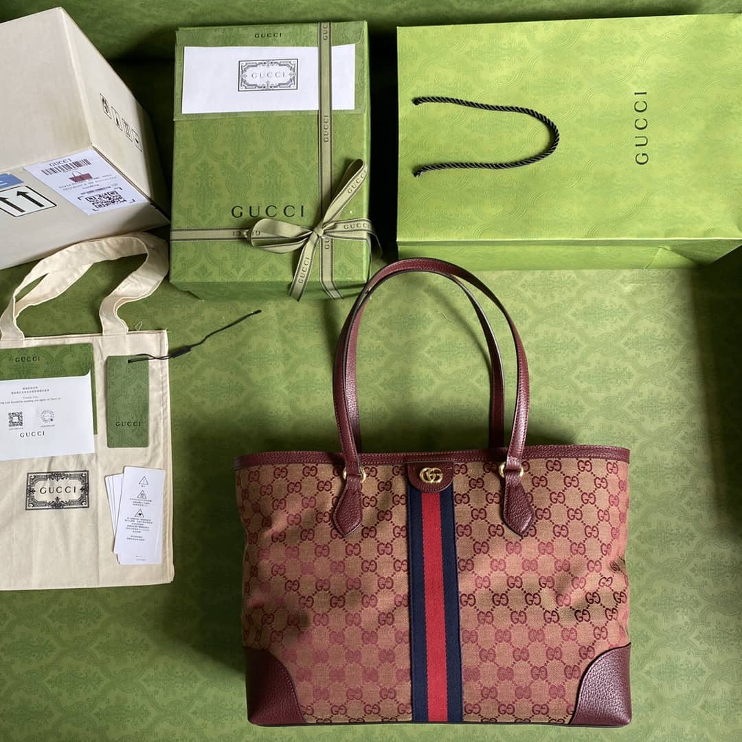Best Replica Gucci Ophidia GG Medium Tote Replica 631685 - Colareps