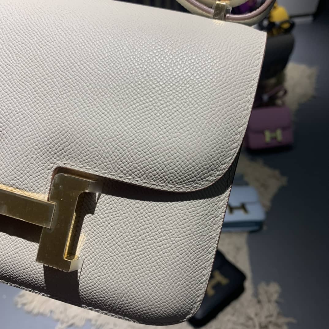Best Replica Hermes Replica Constance Bag 18CM Epsom Leather - Colareps