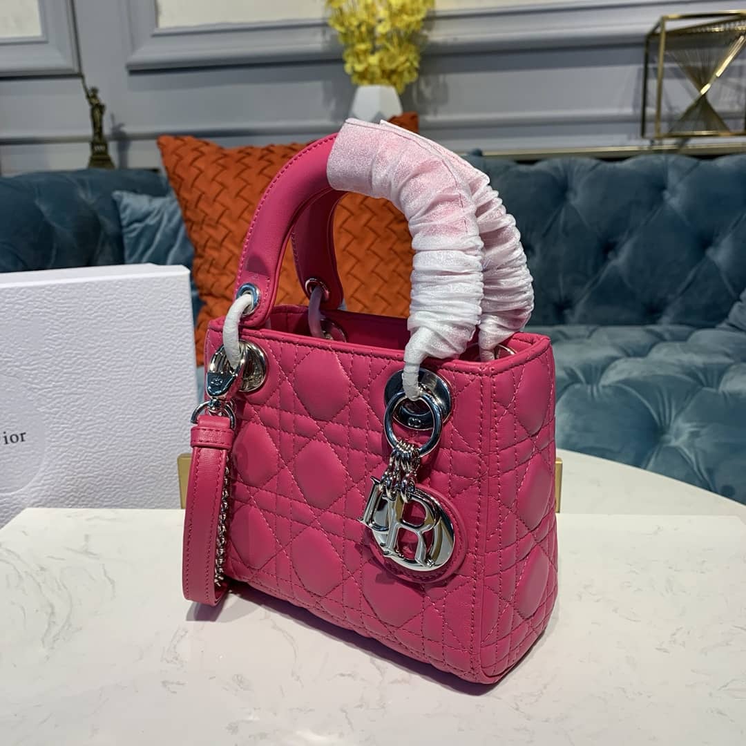 Best Replica Christian Dior Lady Dior 17CM Replica Bag - Colareps