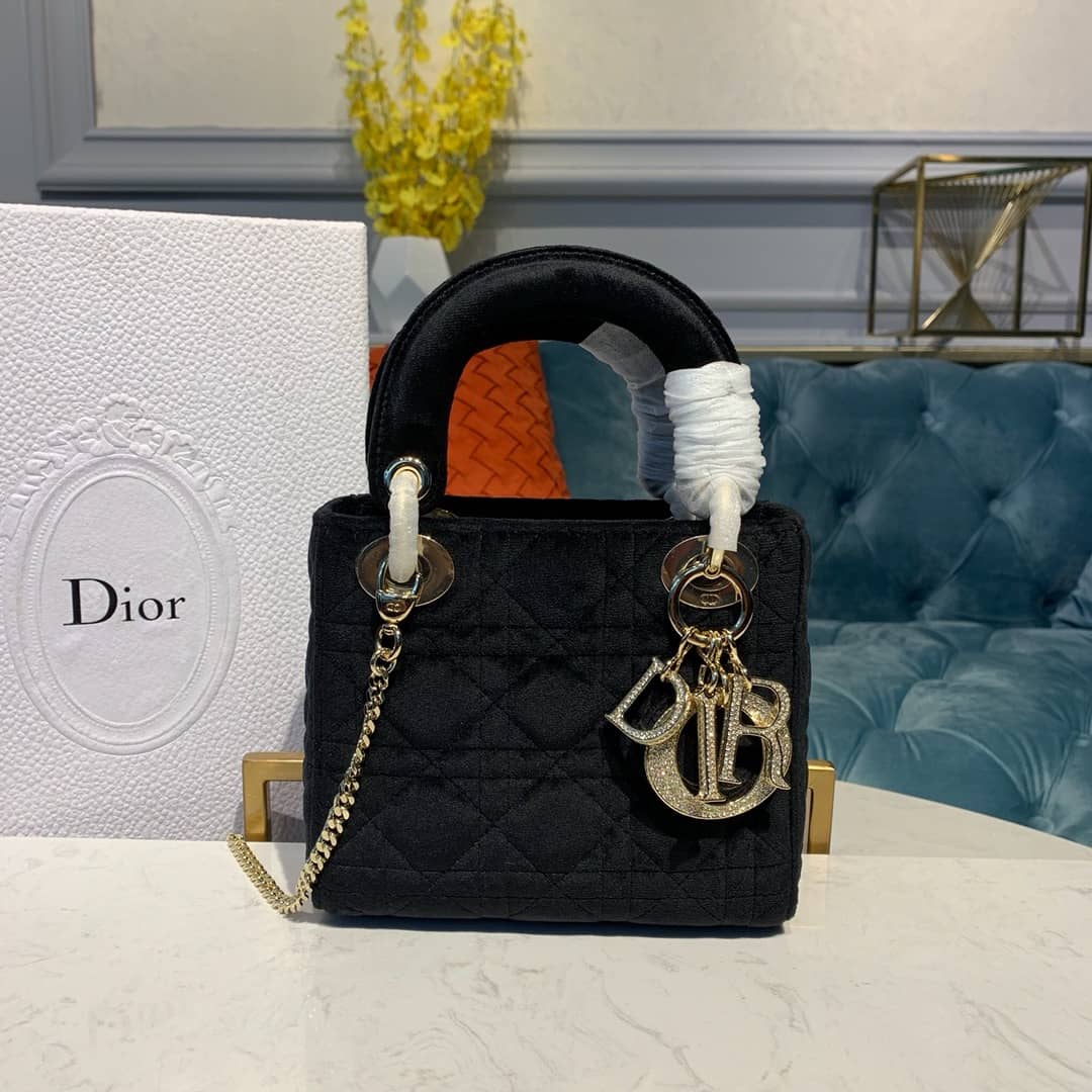 Best Replica Christian Dior Lady Dior 17CM Replica Bag - Colareps