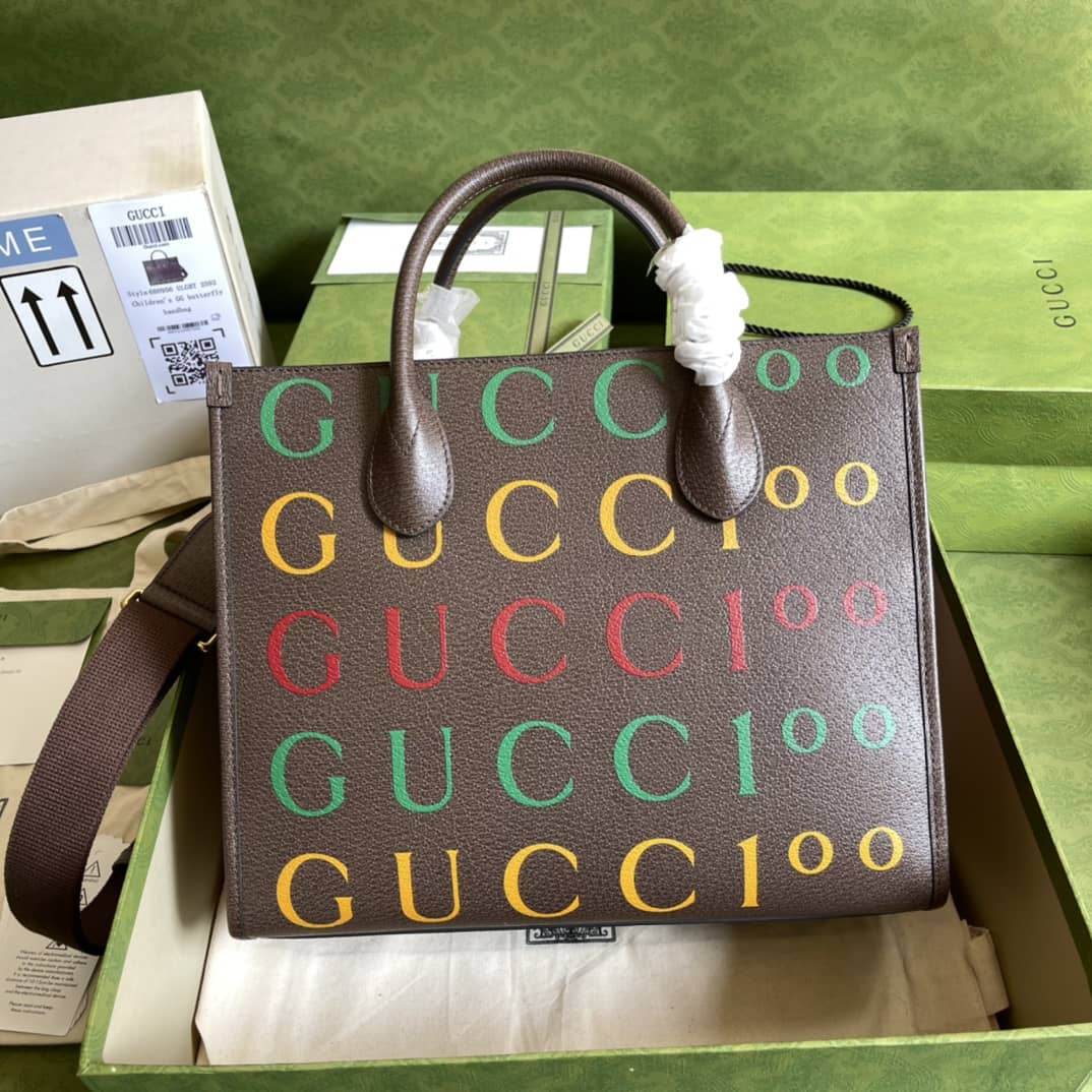Best Replica Gucci 100 Small Tote Replica 680956 - Colareps