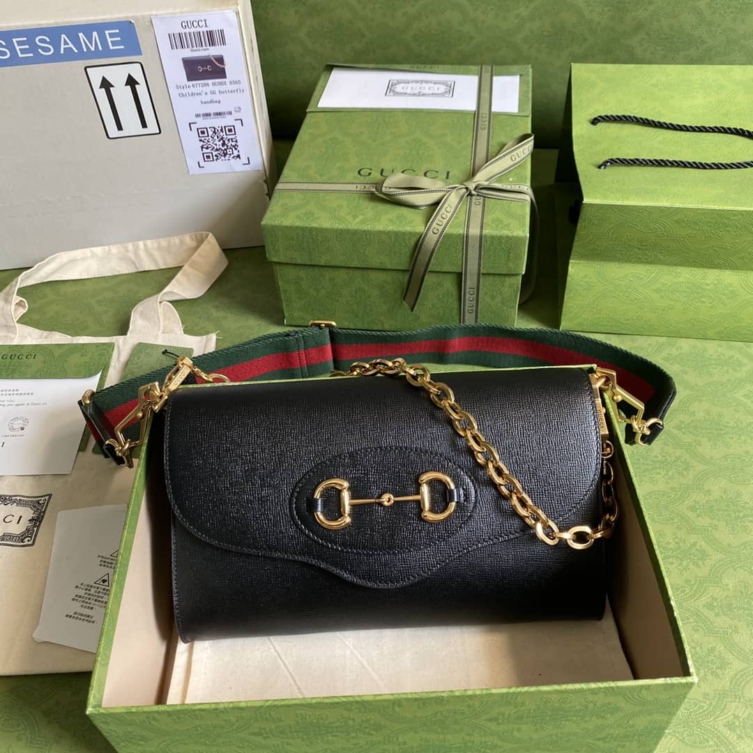 Best Replica Gucci Horsebit Bag Dupe x Huhh1955 Small Bag 677286 - Colareps