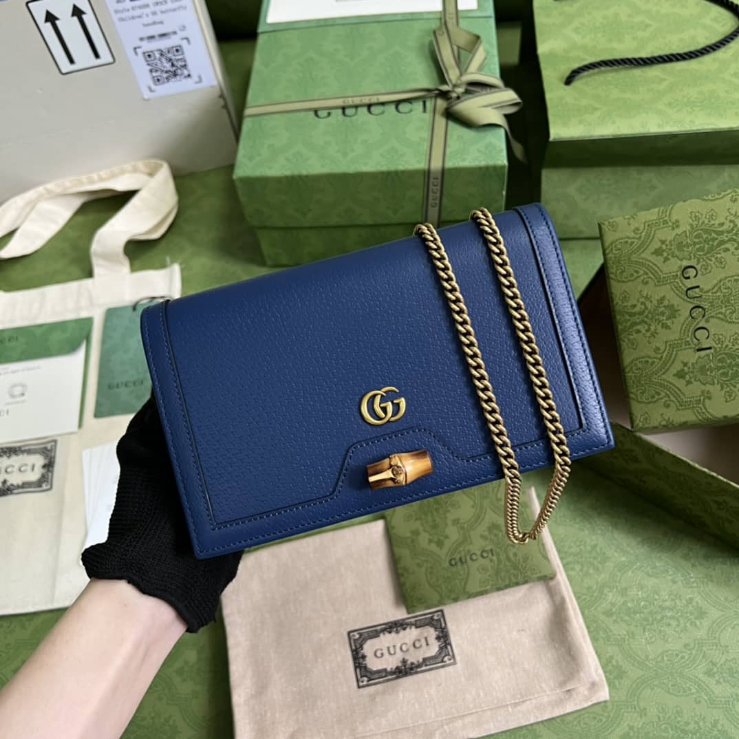 Best Replica Gucci Diana Mini Crossbody Bag With Bamboo 696817 Replica - Colareps