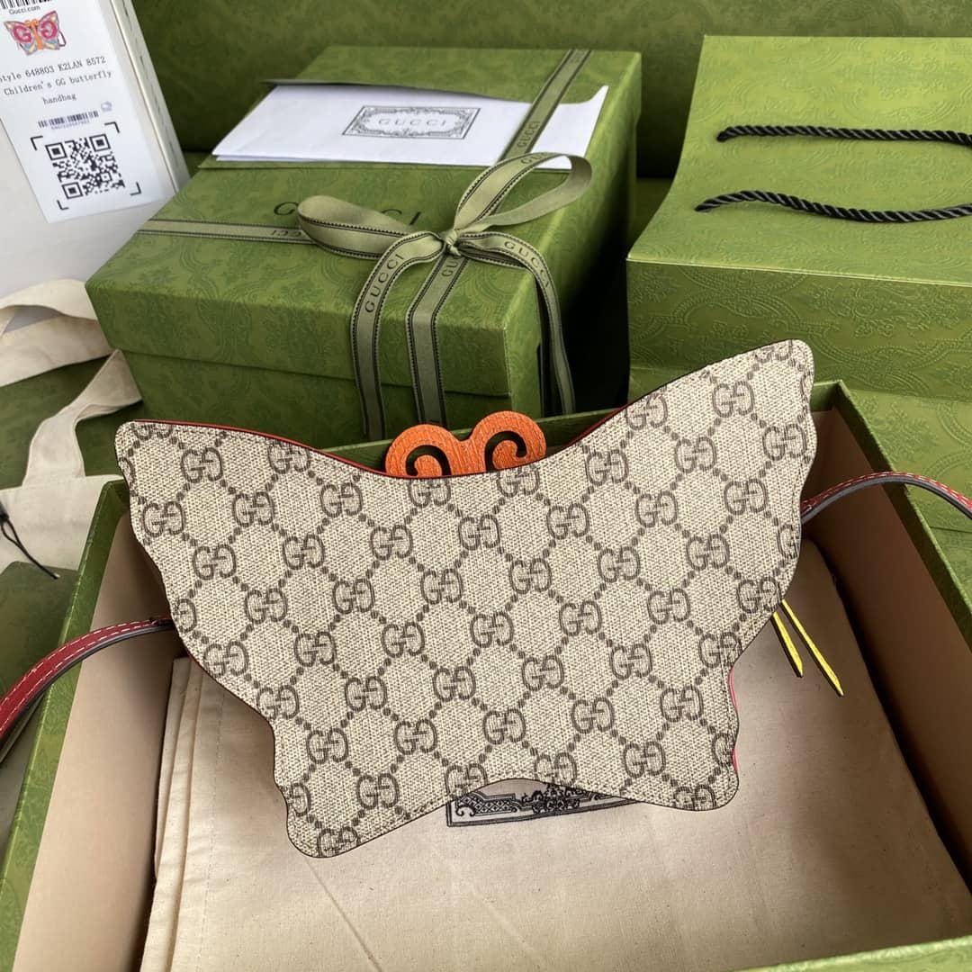 Best Replica Gucci GG Children Butterfly Bag Replica 648803 - Colareps