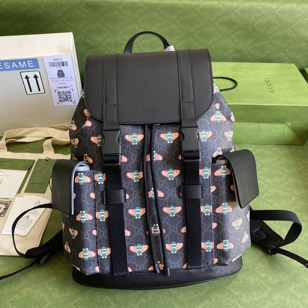 Best Replica Gucci Bestiary Backpack With Bees Replica 495563 - Colareps