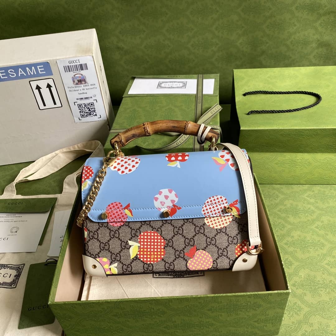 Best Replica Gucci Padlock Small Bamboo Shoulder Bag Replica 603221 - Colareps
