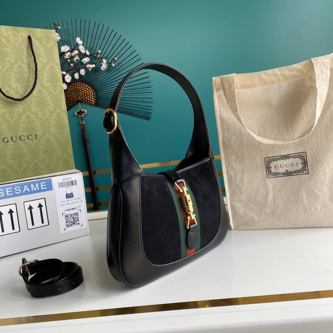 Best Replica Gucci Jackie Bag Dupe 1961 Small Hobo 636709 - Colareps