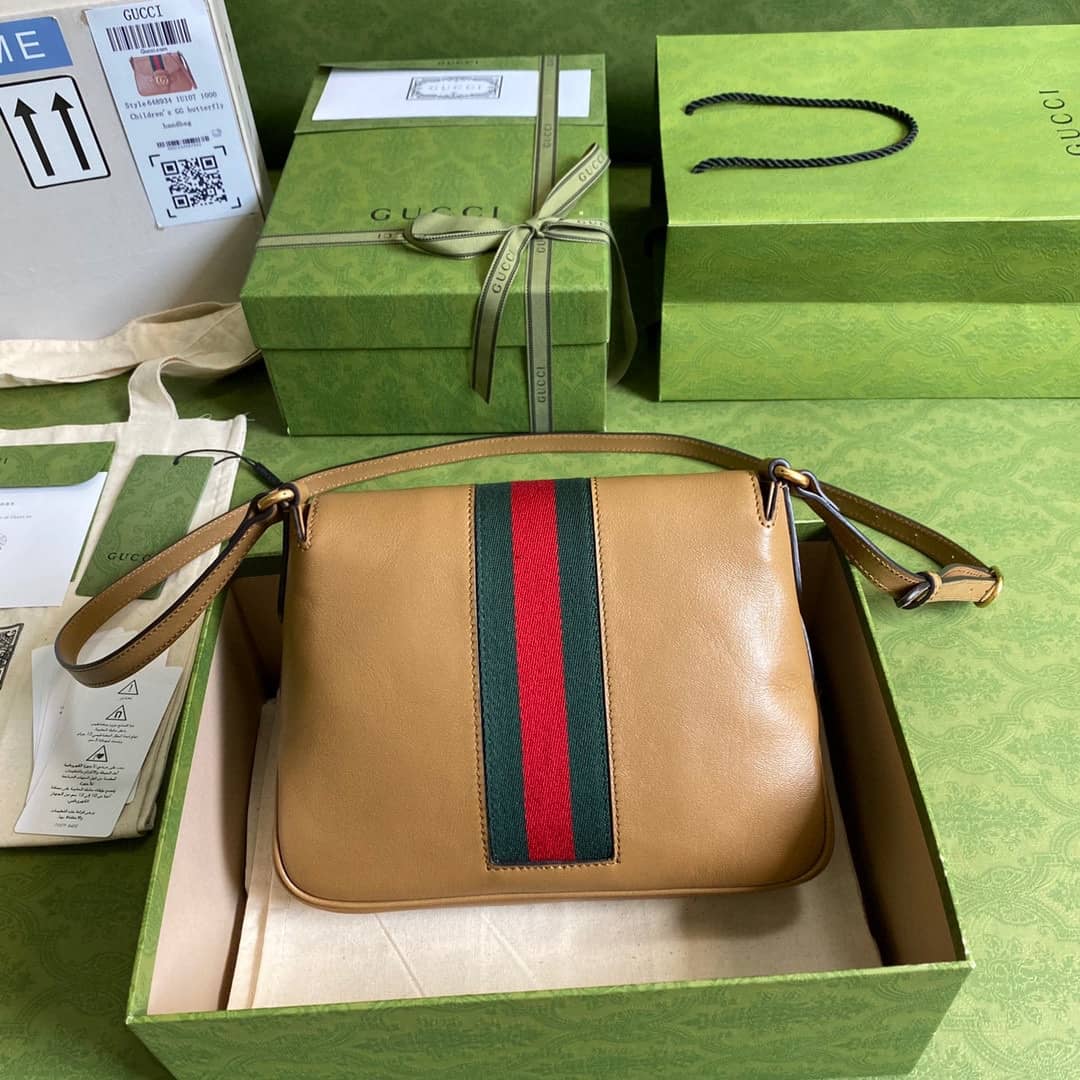 Best Replica Gucci Small Messenger With Double G Bag Replica 648934 - Colareps