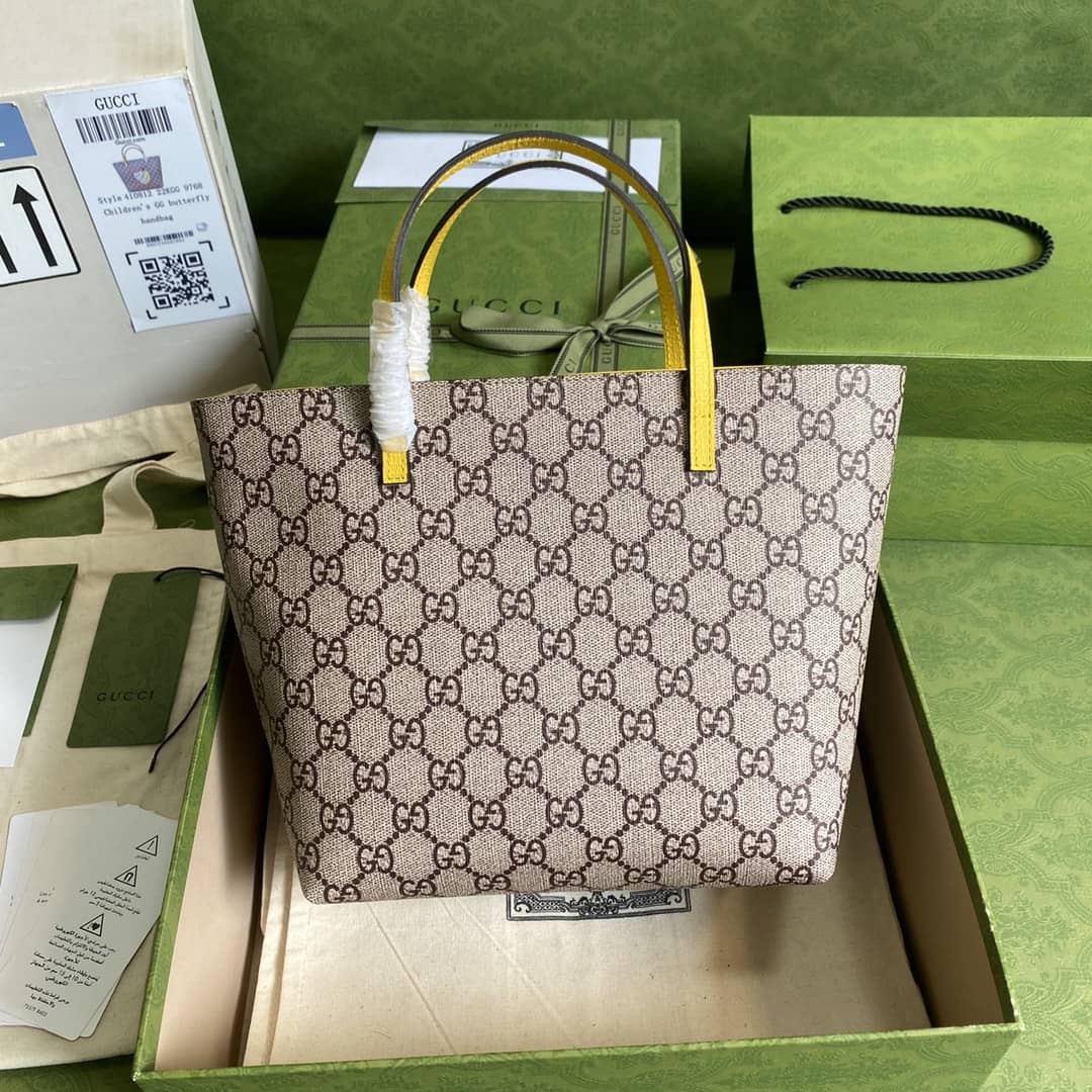 Best Replica Gucci Children GG Supreme Tote Replica 410812 - Colareps