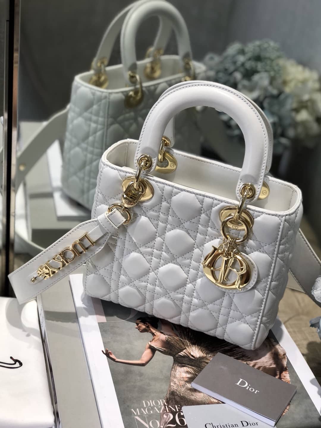 Best Replica Christian Dior Lady Dior 20CM Replica Bag - Colareps