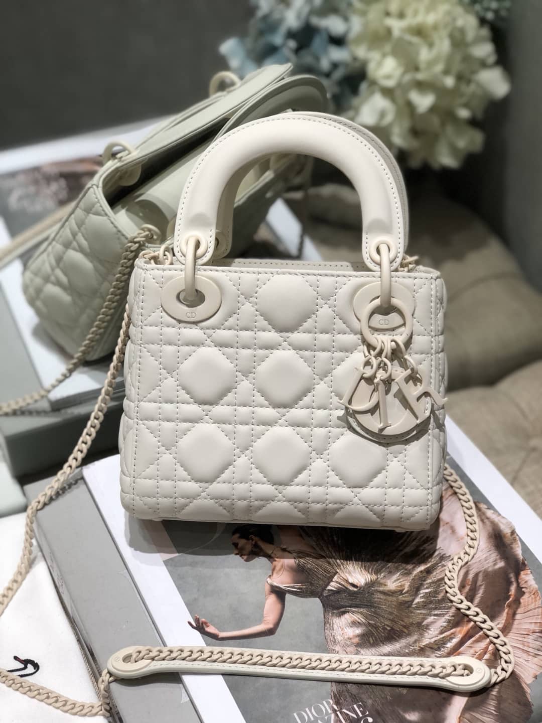 Best Replica Dior Dupe Lady Dior 17CM Bag - Colareps