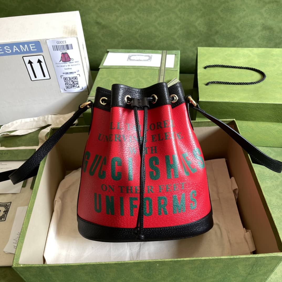 Best Replica Gucci 100 Ophidia Mini Bucket Bag Replica 676682 - Colareps