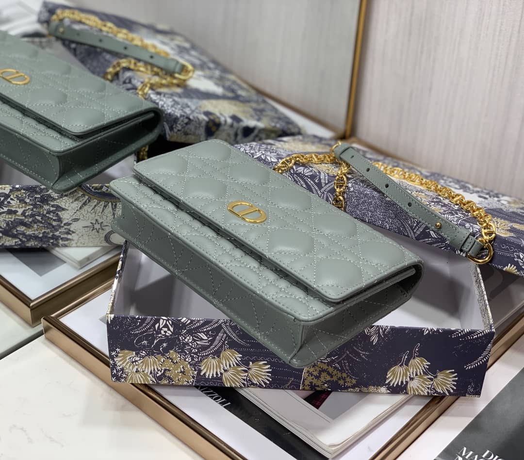 Best Replica Christian Dior Caro Chain Belt Replica Pouch - Colareps