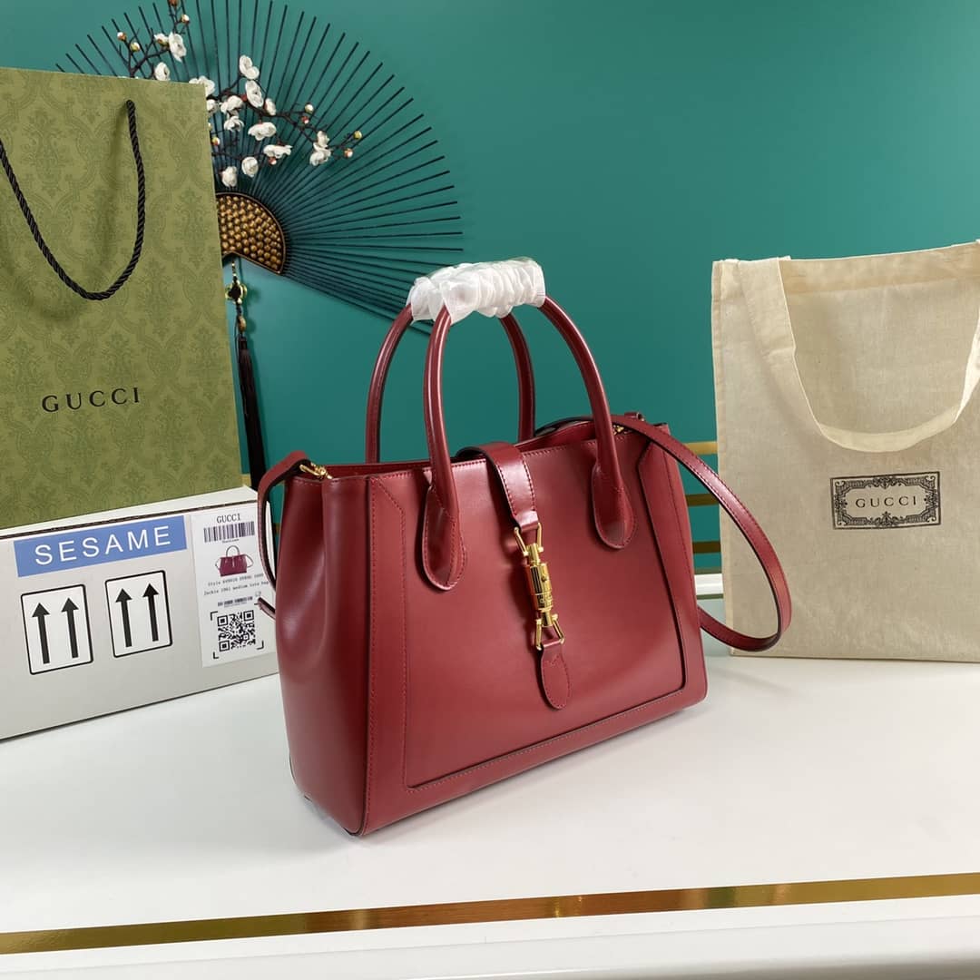Best Replica Gucci Jackie 1961 Medium Tote Replica 649016 - Colareps