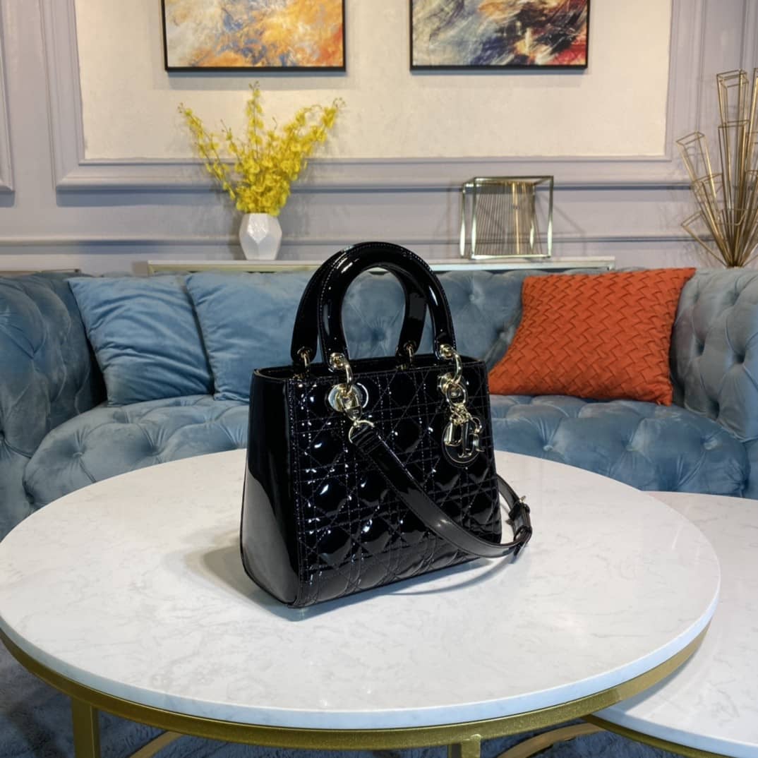Best Replica Christian Dior Lady Dior 24CM Replica Bag - Colareps