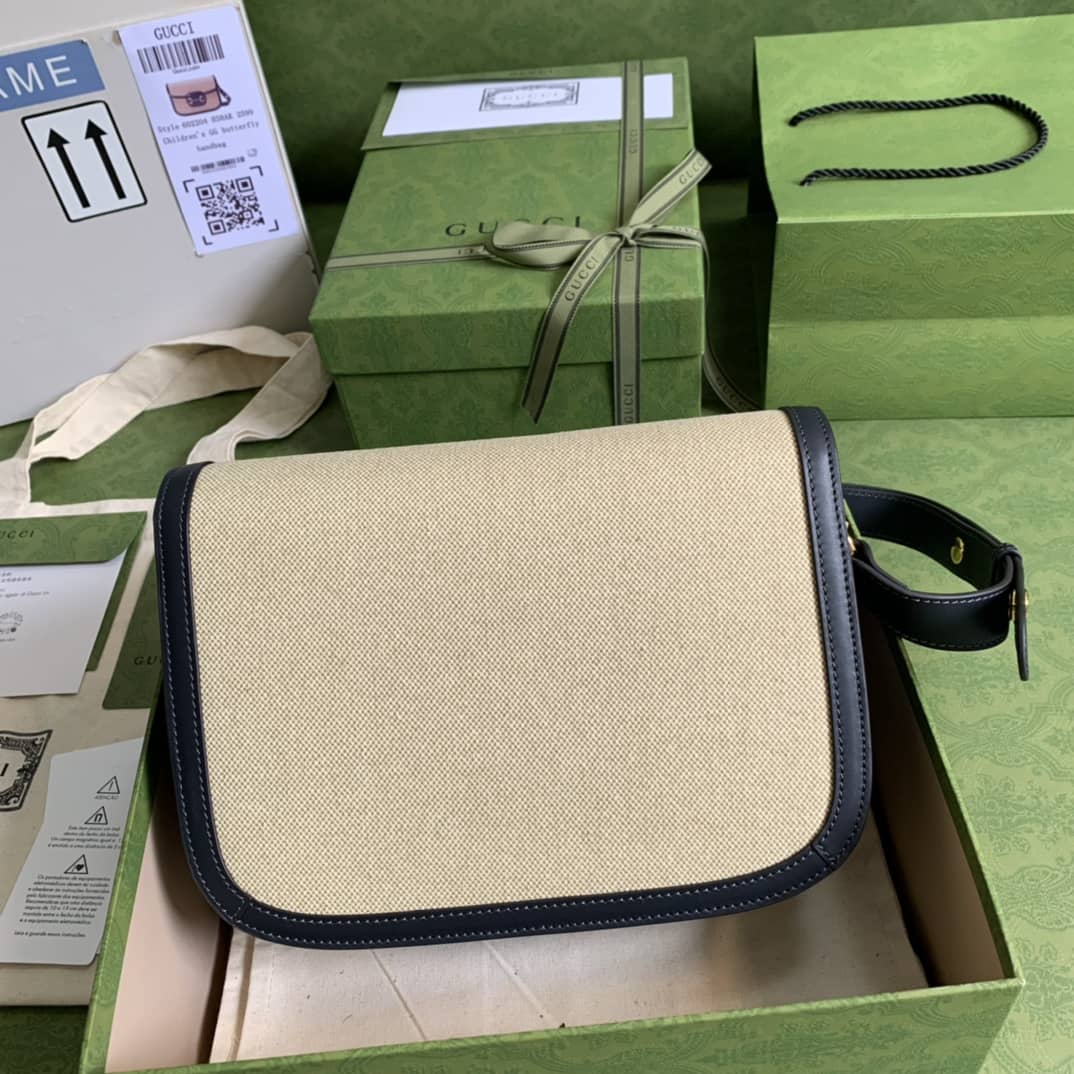 Best Replica Gucci 1955 Horsebit Supreme Shoulder Bag Replica 602204 - Colareps