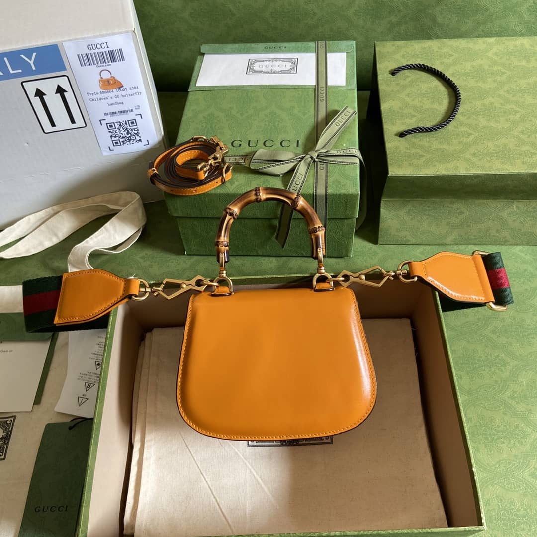 Best Replica Gucci Bamboo 1947 Mini Top Handle Shoulder Bag 686864 Replica - Colareps