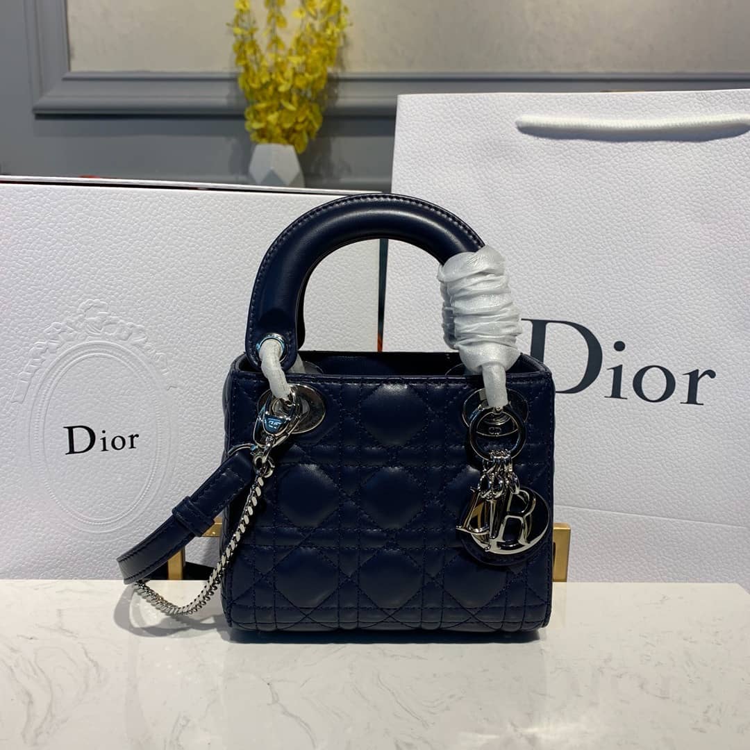 Best Replica Christian Dior Lady Dior 17CM Replica Bag - Colareps