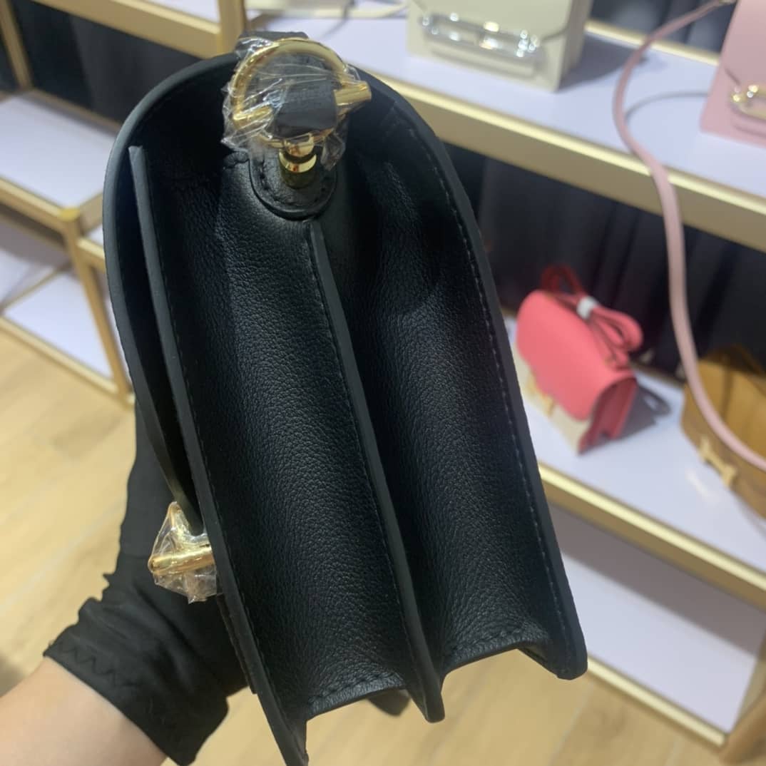 Best Replica Hermes Roulis Mini Sac Evercolor Calfskin Leather Crossbody Bag - Colareps