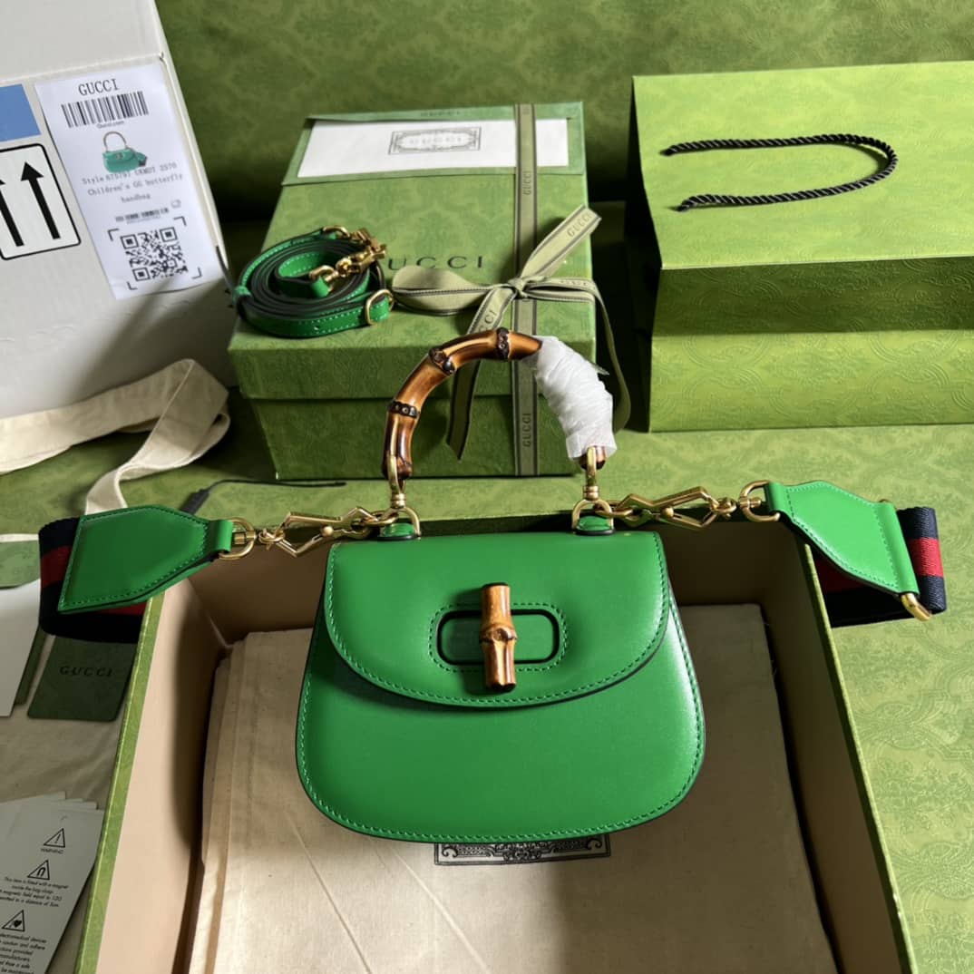 Best Replica Gucci Bamboo Mini Top Handle Bag Replica 686864 - Colareps