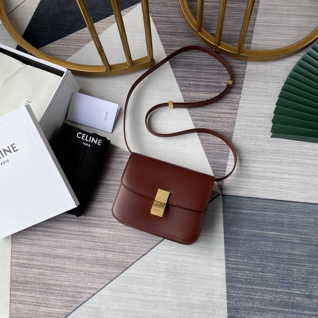 Best Replica Celine Bag Dupe  Triomphe Teen 18.5CM - Colareps