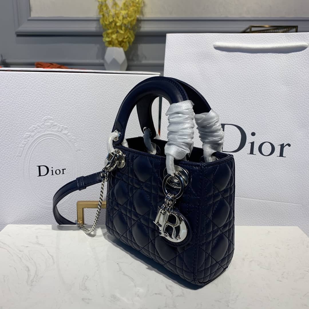 Best Replica Christian Dior Lady Dior 17CM Replica Bag - Colareps