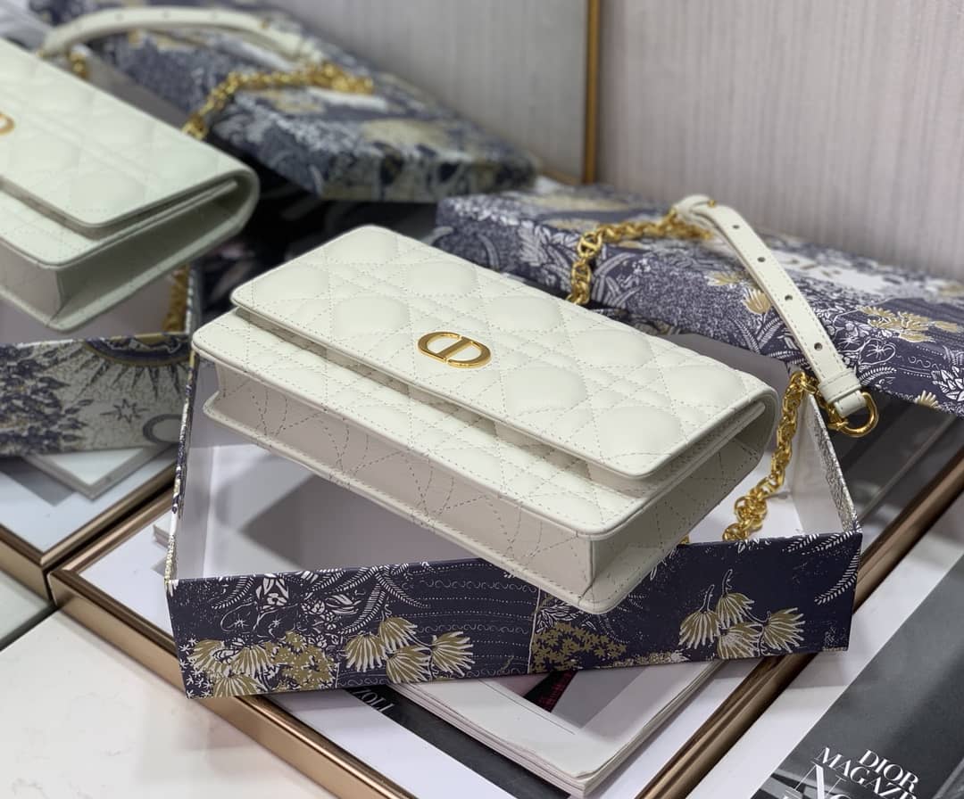 Best Replica Christian Dior Caro Chain Belt Replica Pouch - Colareps