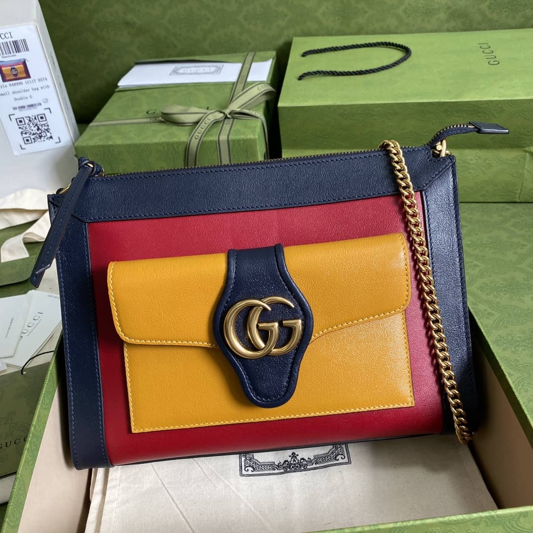 Best Replica Gucci Double G Small Shoulder Bag Replica 648999 - Colareps