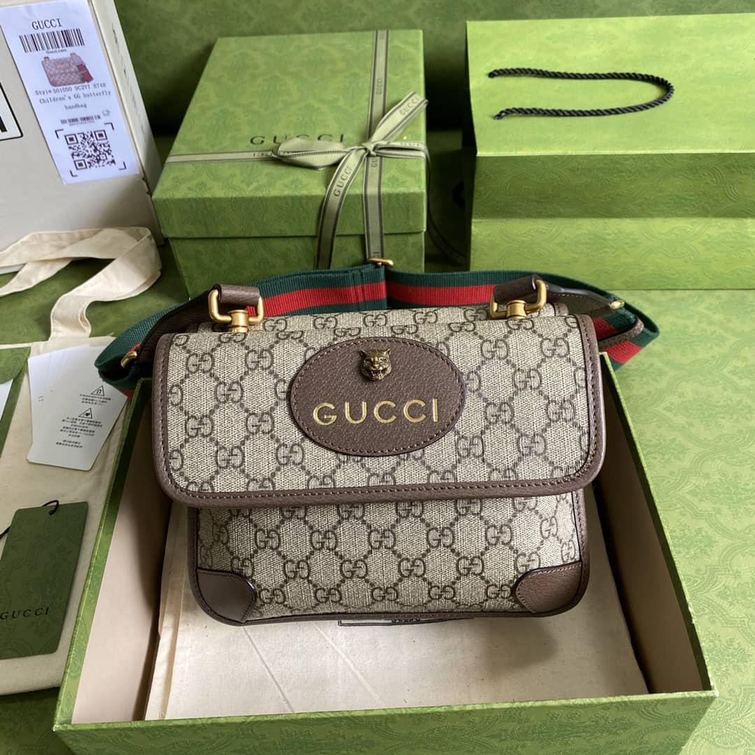 Best Replica Gucci Vintage Neo Small Messenger Bag Replica 501050 - Colareps