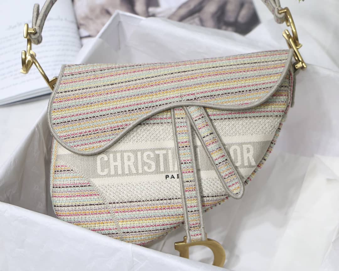 Best Replica Dior Saddle Bag Dupe 25.5CM - Colareps