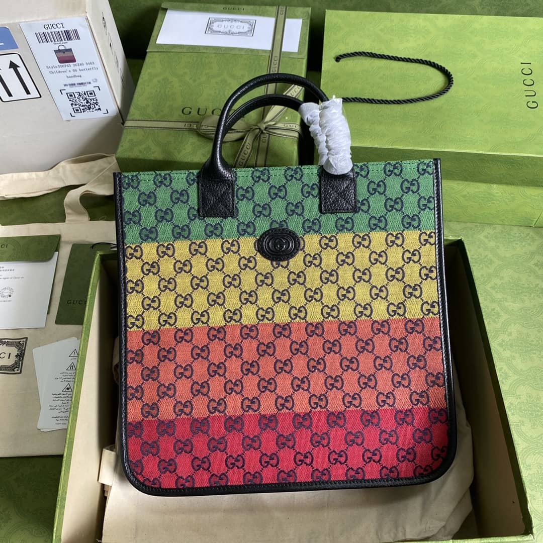 Best Replica Gucci GG Marmont Multicolor Tote Replica 550763 - Colareps