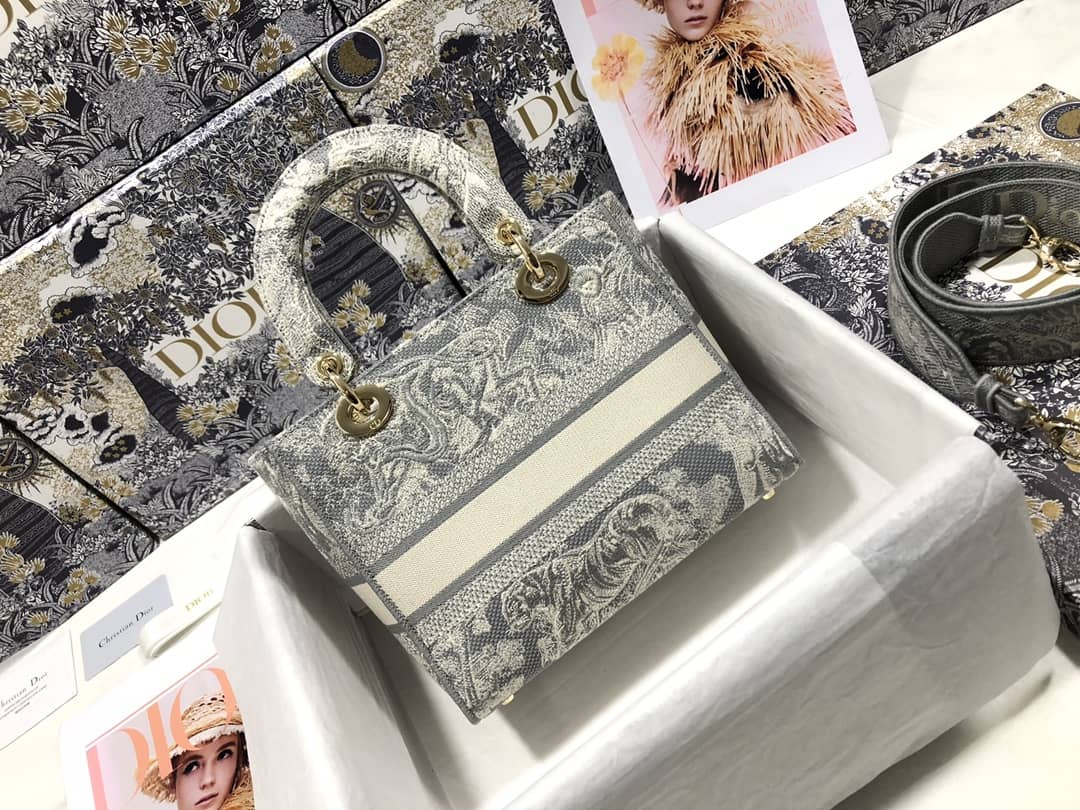 Best Replica Lady Dior Dupe 24CM Replica Bag - Colareps