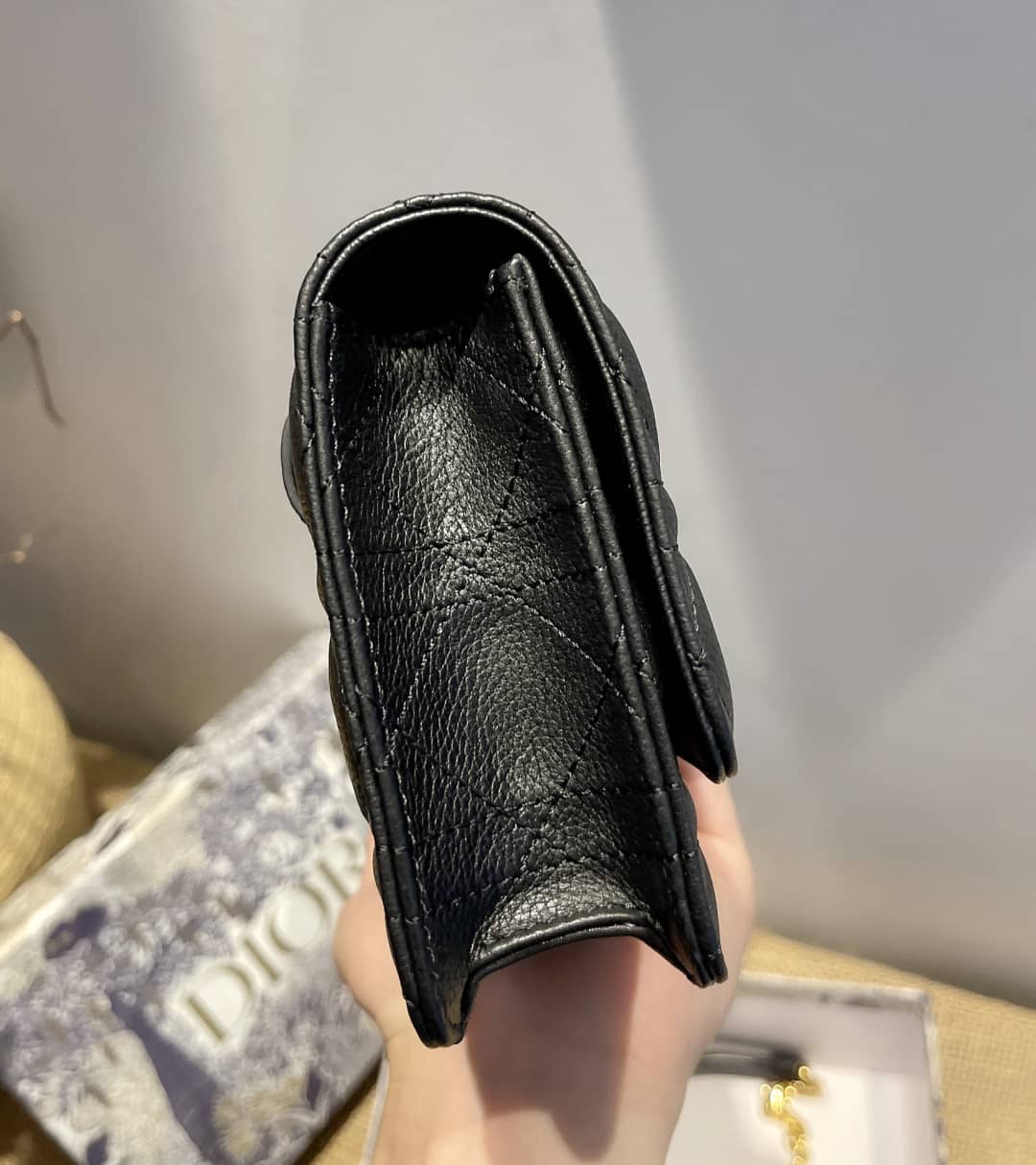 Best Replica Christian Dior Caro Chain Belt Replica Pouch - Colareps
