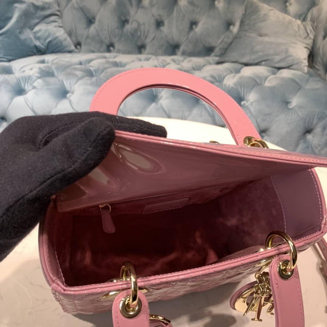 Best Replica Lady Dior Dupe 24CM Replica Bag - Colareps