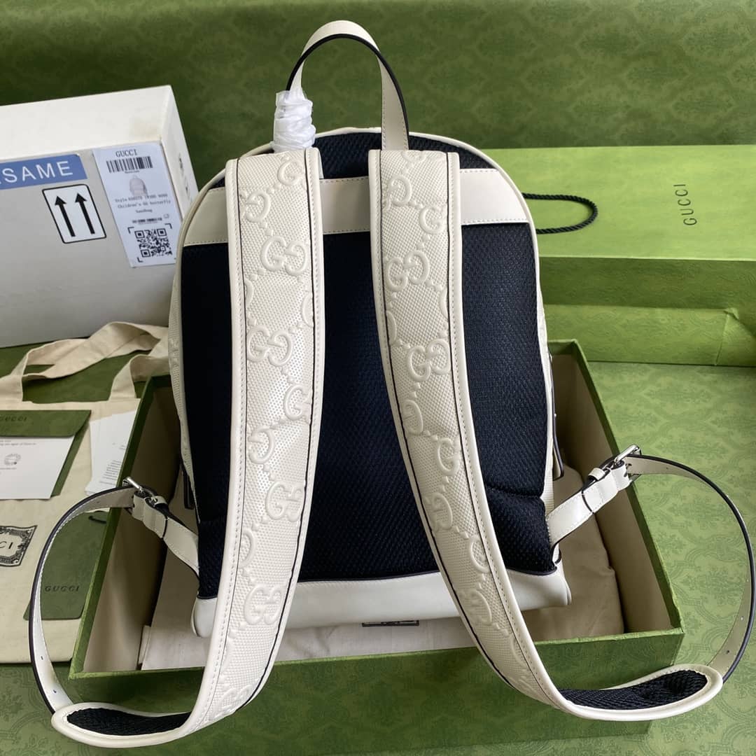 Best Replica Gucci GG Embossed Backpack Replica 658579 - Colareps